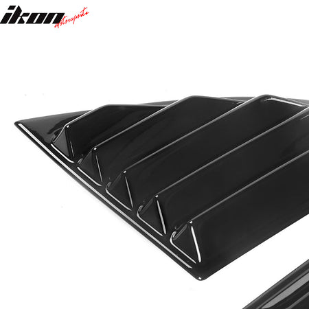 Fits 20-23 Toyota GR Supra A90 IKON Style 2PCS Side Window Louver PP