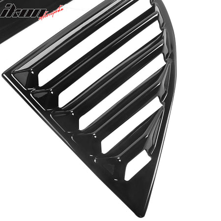 Fits 20-23 Toyota GR Supra A90 IKON Style 2PCS Side Window Louver PP