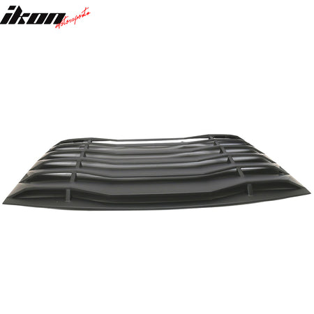 Fits 11-23 Dodge Charger V2 Style Rear Side Window Louver Air Vent