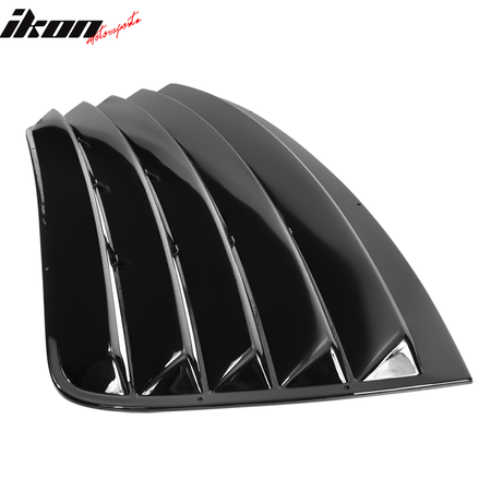 Fits 08-23 Dodge Challenger Rear Window Scoop Louver Sun Shade Cover Vent