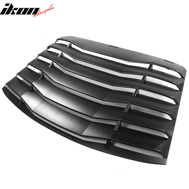 Fits 99-04 Ford Mustang IKON Style Rear Window Louver Shade Cover