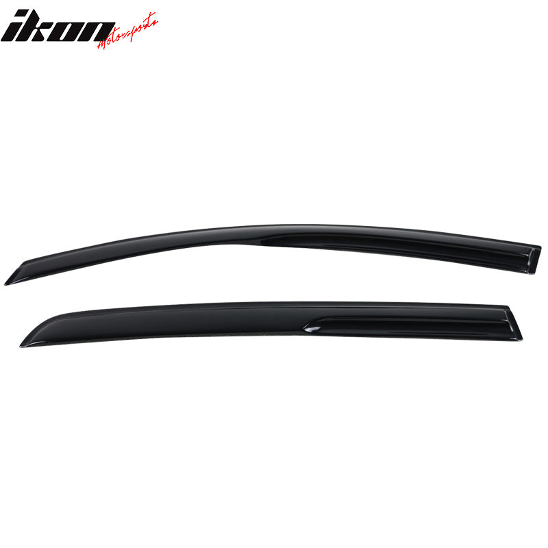 Fits 10-14 VW Golf MK6 GTI Mugen Style Window Visors Acrylic Air Deflectors 4PC