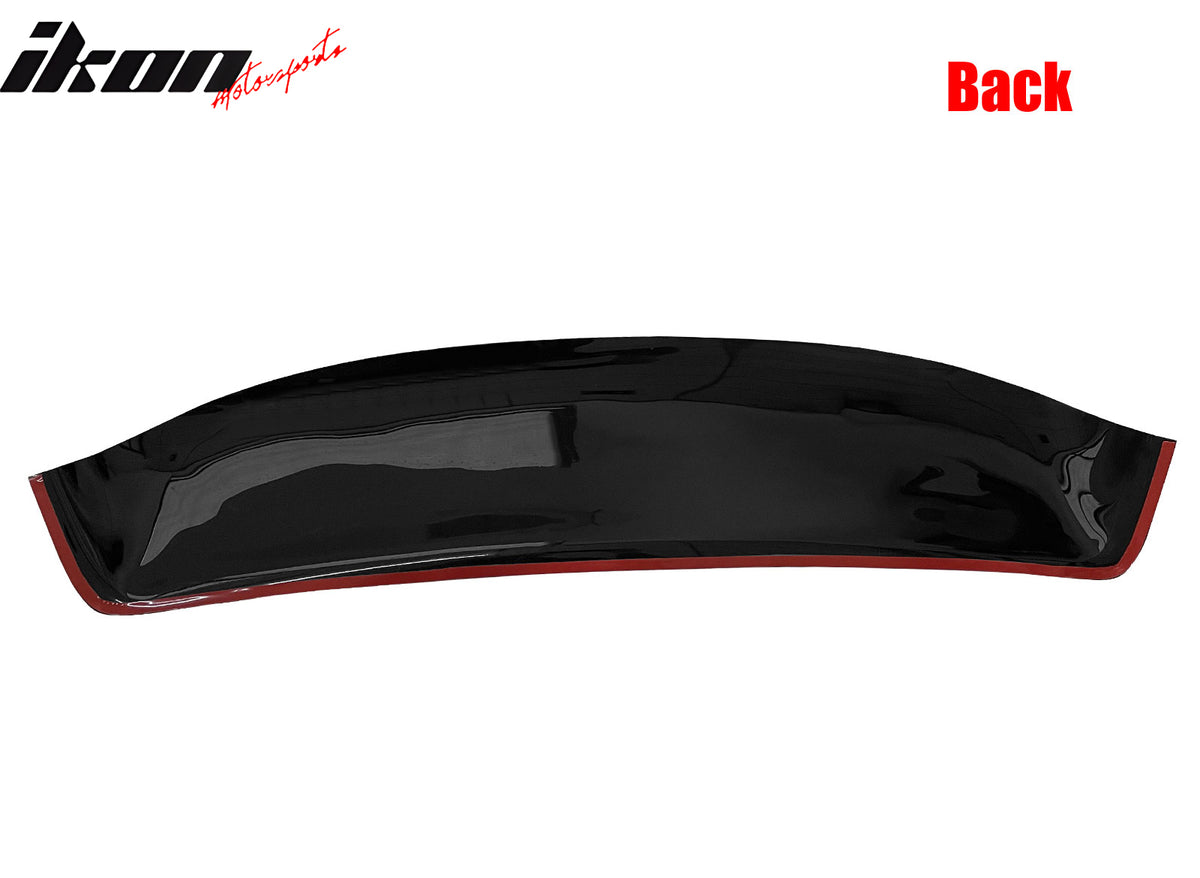 Fits 1997-2001 Honda Prelude Rear Roof Window Spoiler Wing Acrylic Translucent