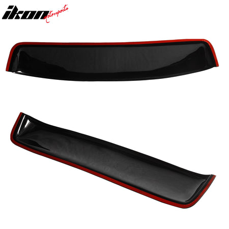 Fits 00-03 Nissan Maxima 5th Gen A33 OE Style Rear Roof Window Spoiler Wing ABS