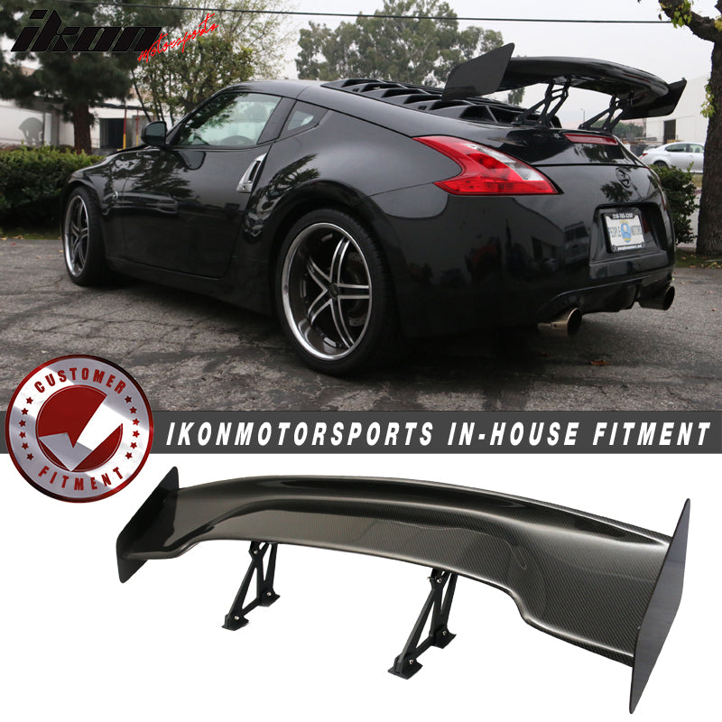 2009-2020 Nissan 370Z 57" Wide JDM Carbon Fiber CF Rear Trunk Spoiler