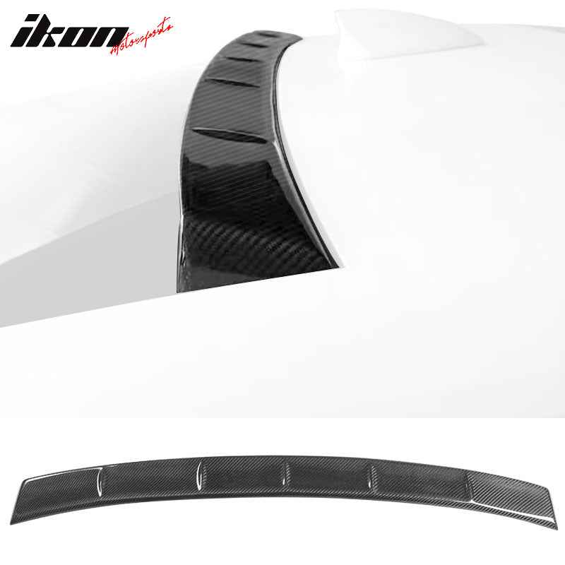 2020-2023 Cadillac CT5 IKON Style Rear Roof Spoiler Carbon Fiber