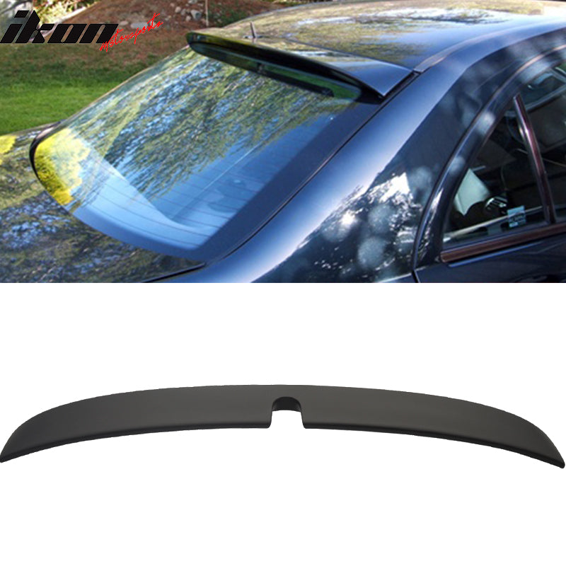 2001-2007 Benz W203 C-Class L Style Matte Black Roof Spoiler Wing ABS