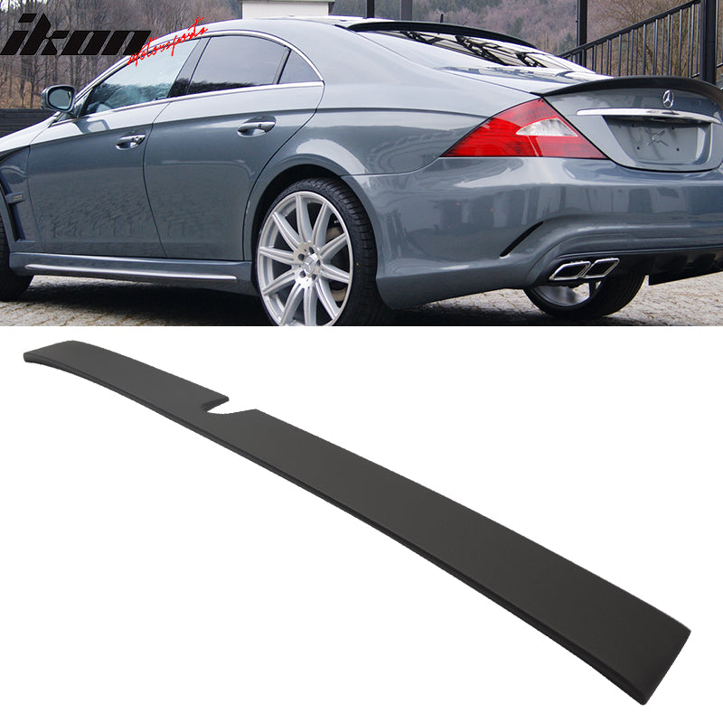 2005-2010 Benz W219 CLS-Class L Style Matte Black Roof Window Spoiler