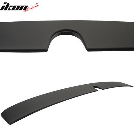 Fits 05-10 Benz W219 CLS-Class L Style Matte Black Rear Roof Window Spoiler ABS