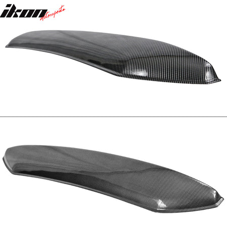 IKON MOTORSPORTS, Roof Spoiler Compatible With 2013-2016 Scion FR-S/2013-2020 Subaru BRZ/2017-2020 Toyota 86, PP Rear Window Visor Roof Spoiler Wing, 2014 2015 2016 2017 2018 2019