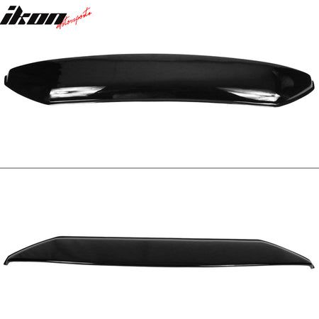 IKON MOTORSPORTS, Roof Spoiler Compatible With 2013-2016 Scion FR-S/2013-2020 Subaru BRZ/2017-2020 Toyota 86, PP Rear Window Visor Roof Spoiler Wing, 2014 2015 2016 2017 2018 2019