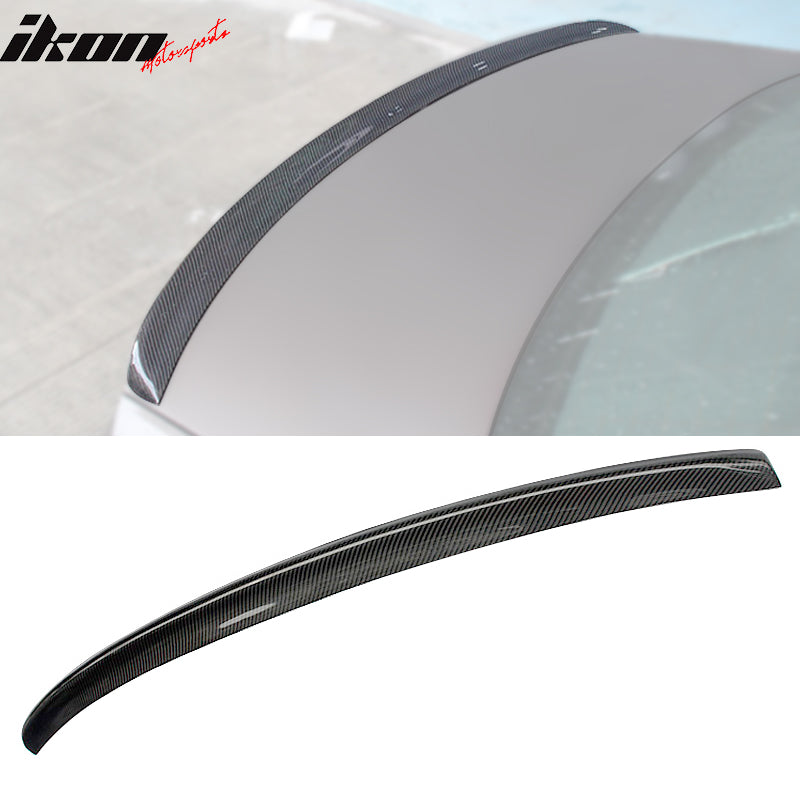 2017-2023 Audi A4 B9 Sedan S4 Style Rear Spoiler Wing Carbon Fiber