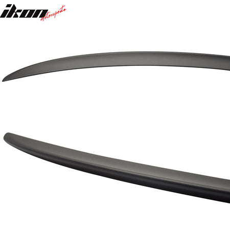 Fits 07-13 BMW E92 3-Series M3 Style Matte Black Rear Trunk Spoiler Wing Lip ABS