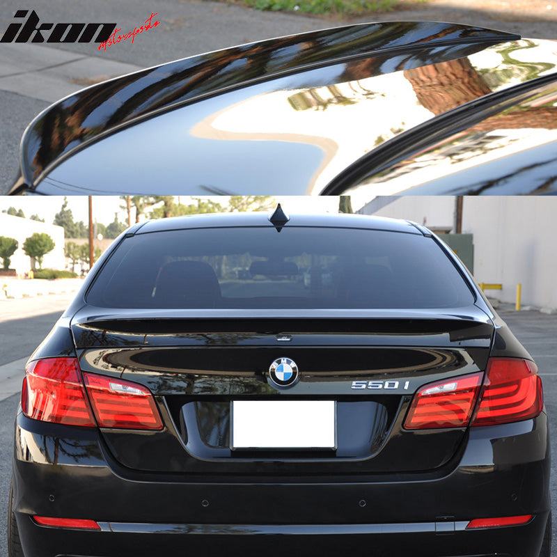 Fits 11-17 BMW F10 5 Series Sedan AC Style Rear Trunk Spoiler Wing ABS Unpainted