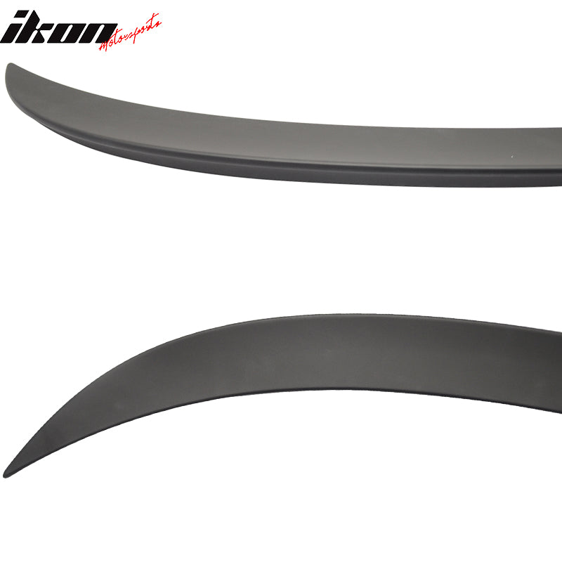 Fits 12-19 BMW F13 F06 6 Series Gran Coupe M Type Matte Black Rear Trunk Spoiler