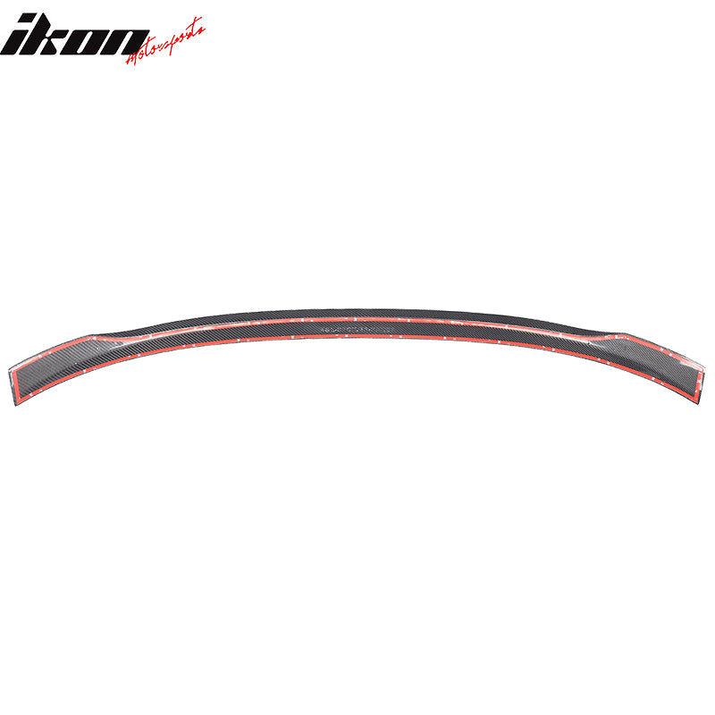 Fits 15-17 BMW X6 F16 P 2 Style Carbon Fiber CF Trunk Spoiler