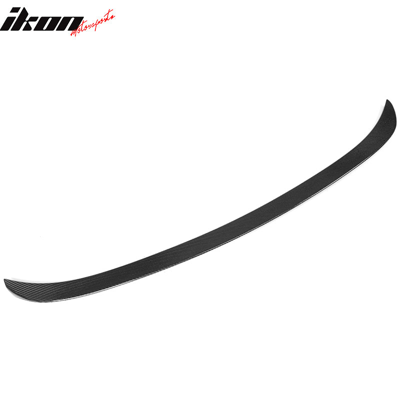 Fits 12-18 BMW F30 3 Series Sedan F80 M3 A Style Trunk Spoiler - Carbon Fiber