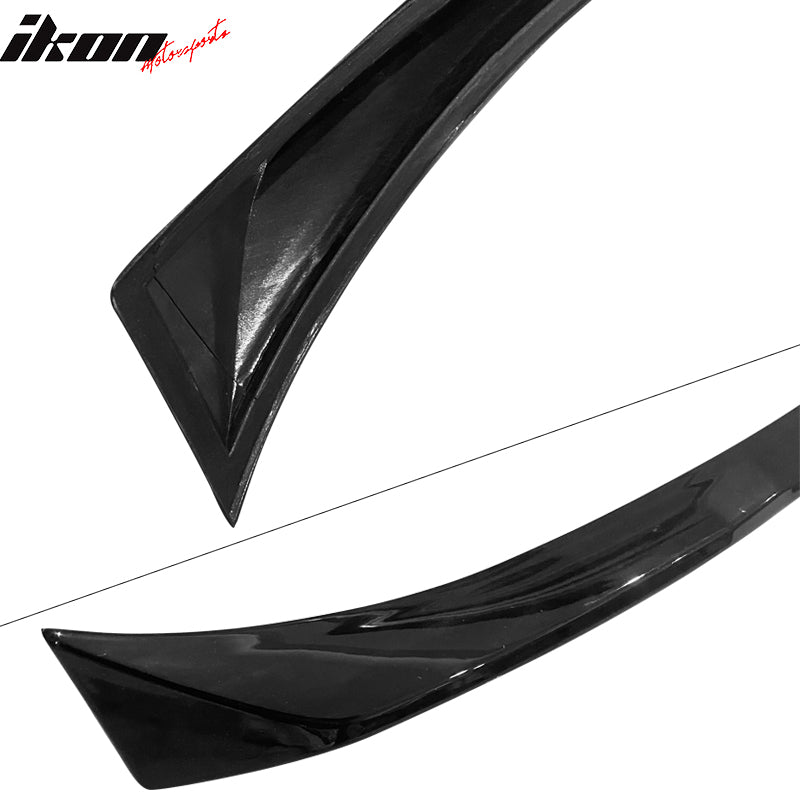 Fits 19-23 BMW G05 X5 IKON Style Trunk Spoiler Wing - Gloss Black ABS