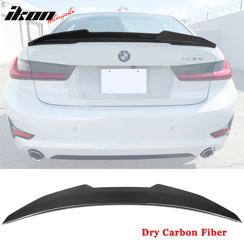 2019-2024 BMW G20 G80 PSM Gloss Black Rear Spoiler Dry Carbon Fiber