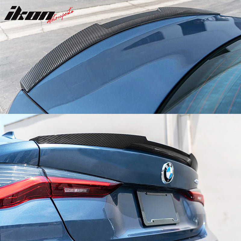 Fits 21-23 BMW G22 4 Series G82 M4 Coupe Trunk Spoiler M4 Style ABS