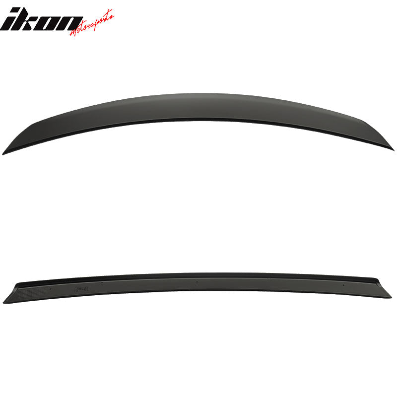 For 11-23 Chrysler 300 300C 300S Trunk Spoiler OE Factory Style Matte Black Wing