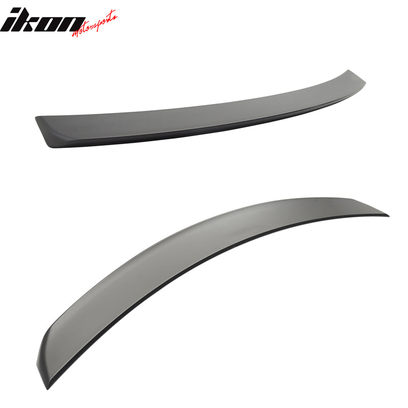 For 11-23 Chrysler 300 300C SRT Trunk Spoiler OE Style Matte Black ABS Rear Wing