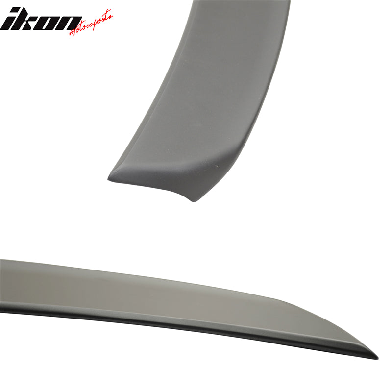 For 11-23 Chrysler 300 300C SRT Trunk Spoiler OE Style Matte Black ABS Rear Wing