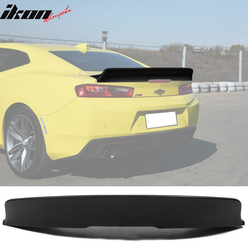 2016-2023 Chevy Camaro IKON DuckBill Unpainted Rear Spoiler Wing PP