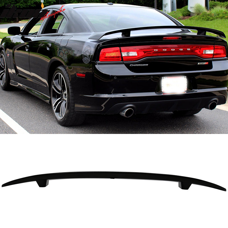 2011-2023 Dodeg Charger Sedan 4-Door OE Rear Spoiler Wing #PX8 Black