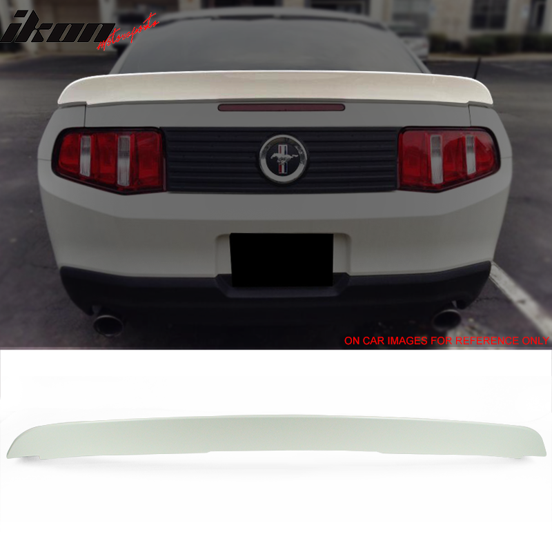 Fits 10-14 Ford Mustang Cobra GT500 Style Trunk Spoiler Duck Tail - ABS