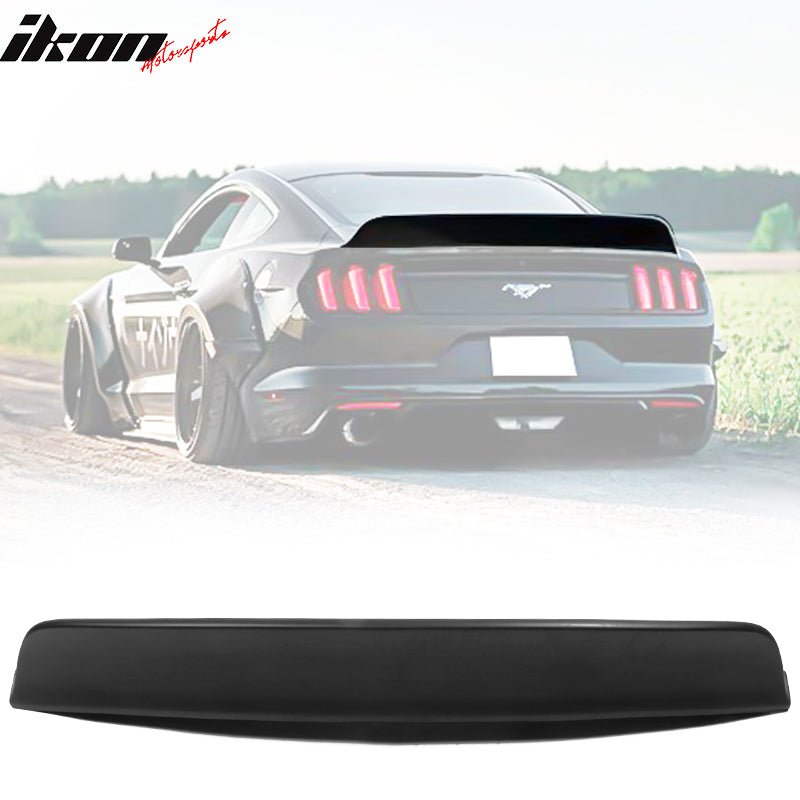 15-23 Ford Mustang Coupe IKON Sty Matte Duckbill Rear Spoiler Wing PP