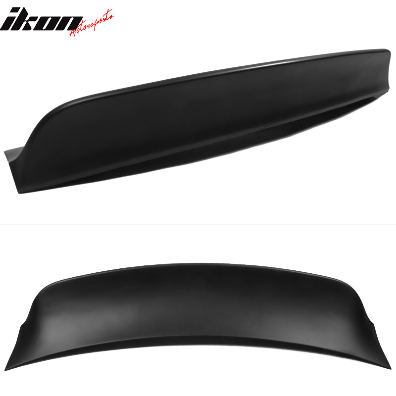 Fits 15-23 Ford Mustang Coupe IKON Style Matte Black Duckbill Trunk Spoiler PP