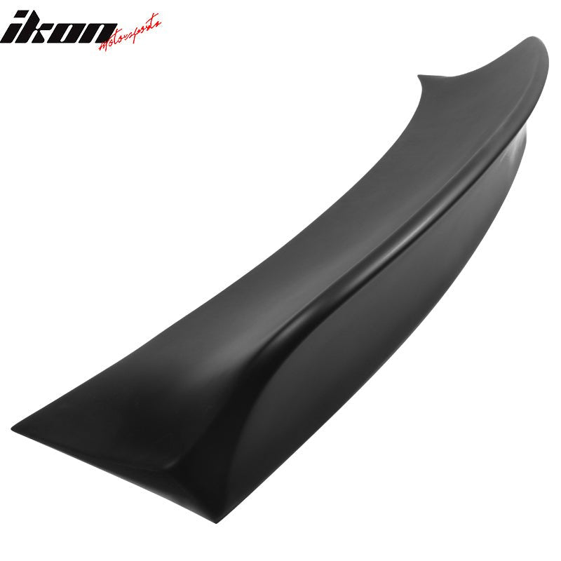 Fits 15-23 Ford Mustang Coupe IKON Style Matte Black Duckbill Trunk Spoiler PP