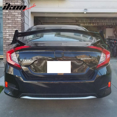 16-21 Honda Civic 10th X Sedan 4Dr Type-R ABS Unpainted Trunk Spoiler