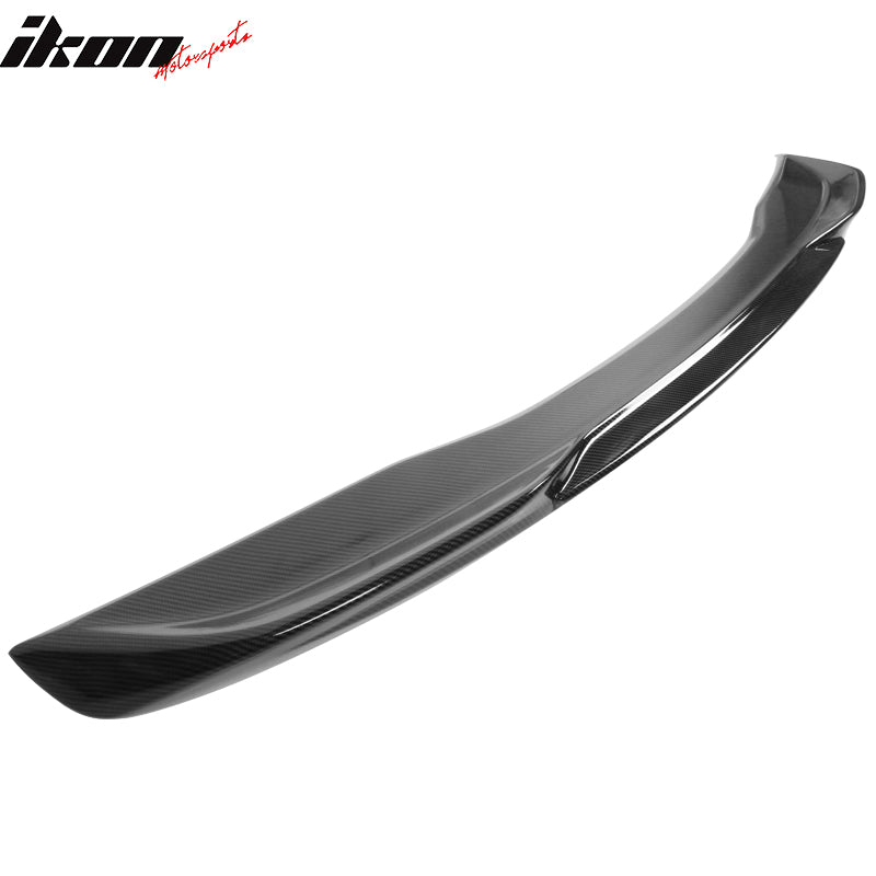 IKON MOTORSPORTS, Trunk Spoiler fits 2022 Honda Civic 11th Gen 4-Door Sedan RS Style Rear Tail Trunk Wing Spoiler Lip ABS Plastic