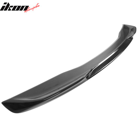 IKON MOTORSPORTS, Trunk Spoiler fits 2022 Honda Civic 11th Gen 4-Door Sedan RS Style Rear Tail Trunk Wing Spoiler Lip ABS Plastic