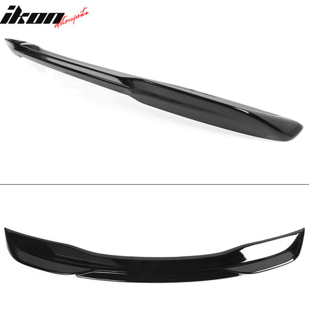 IKON MOTORSPORTS, Trunk Spoiler fits 2022 Honda Civic 11th Gen 4-Door Sedan RS Style Rear Tail Trunk Wing Spoiler Lip ABS Plastic