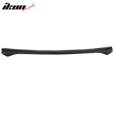 IKON MOTORSPORTS, Trunk Spoiler Compatible With 2014-2023 Infiniti Q50, ABS Plastic AS Style High Kick Duckbill Rear Trunk Lid Spoiler