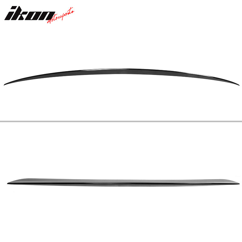 Fits 2021-2024 Kia K5 OE Style Rear Trunk Spoiler Wing Lip ABS Gloss Black