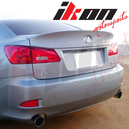 Fits 06-13 Lexus IS250 IS350 ISF Rear IK Style Trunk Lip Wing Spoiler ABS