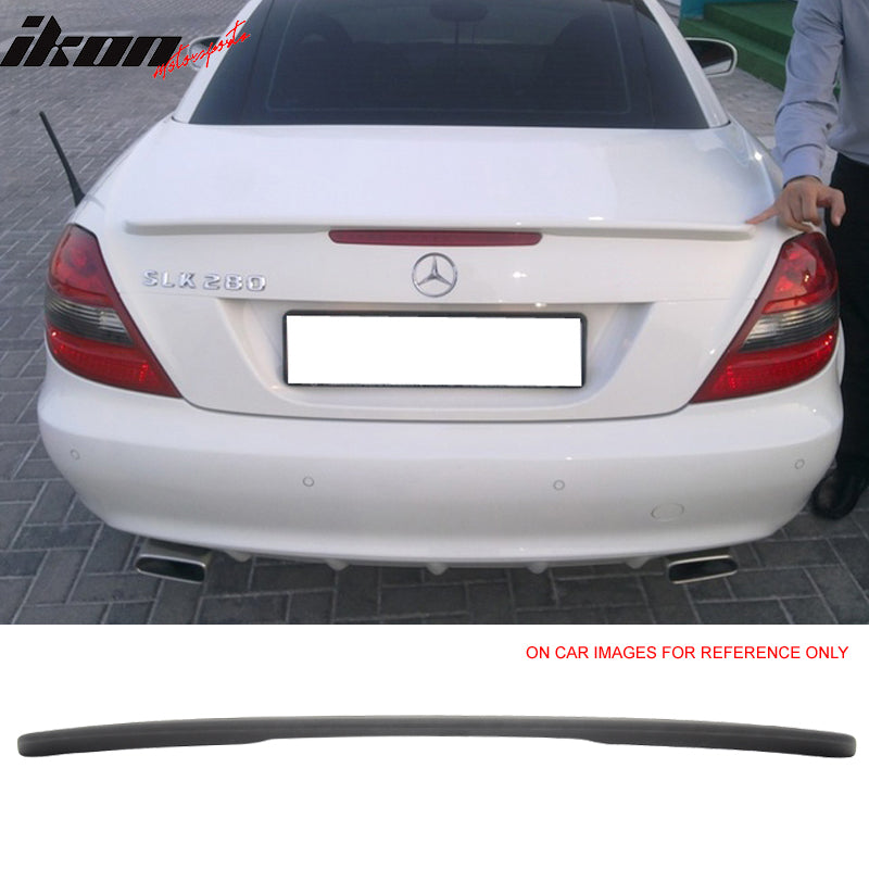 2005-2010 Benz R171 SLK-Class AMG Style Matte Black Rear Spoiler Wing