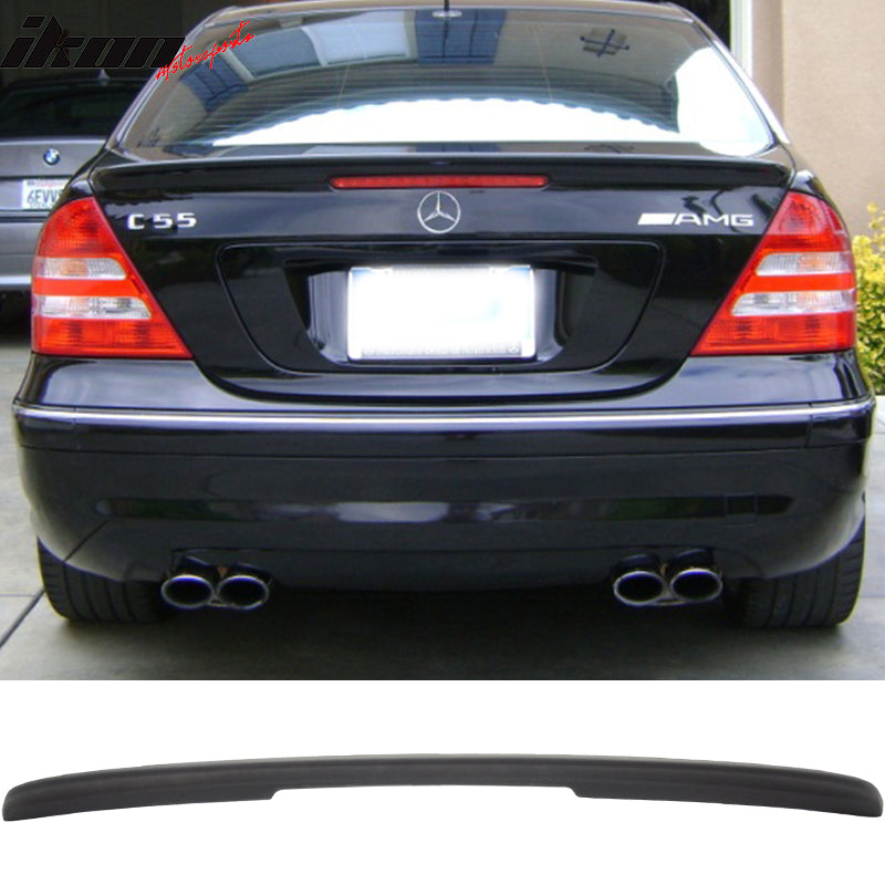 2001-2007 Benz C-Class W203 AMG Style Matte Black Rear Spoiler Wing