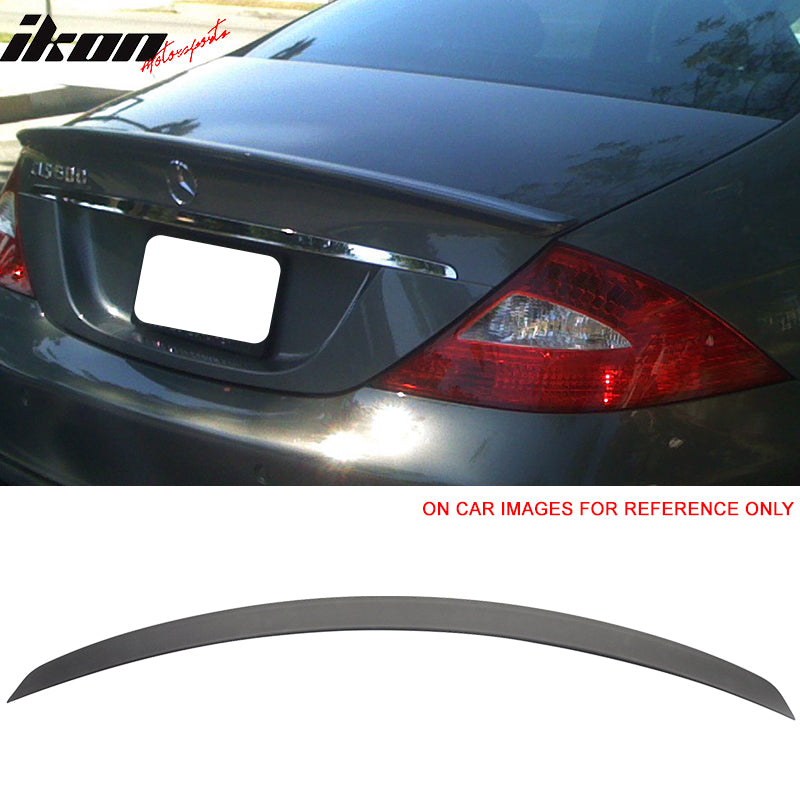 2005-2010 Benz W219 CLS-Class A Style Matte Black Rear Spoiler Wing