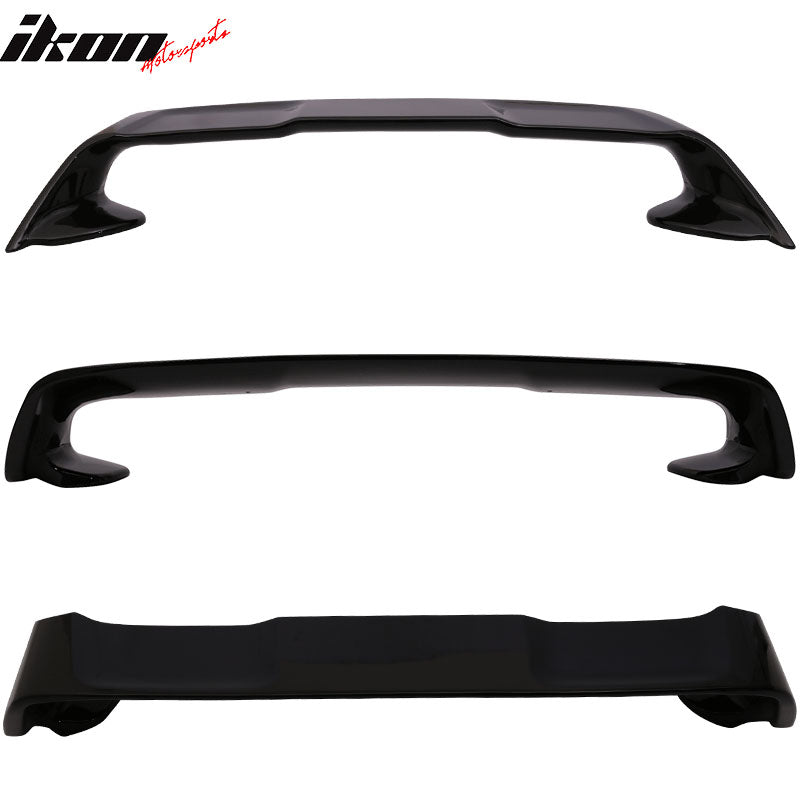 For 08-17 Mitsubishi Lancer Evolution EVO Style Trunk Spoiler Painted #X42 Black