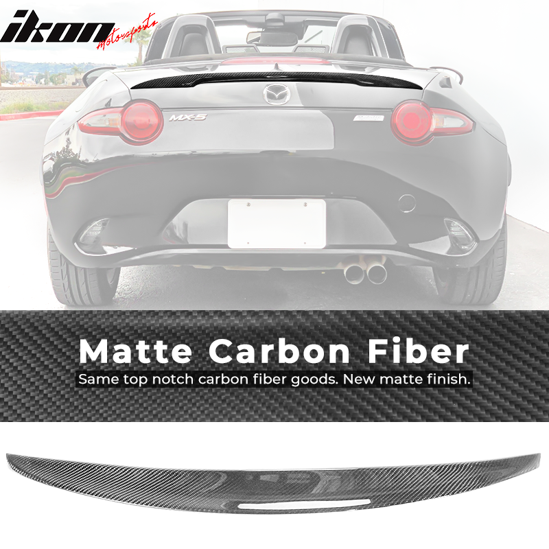 2016-2023 Mazda MX-5 Miata 4TH ND P Style Rear Spoiler Wing MCF