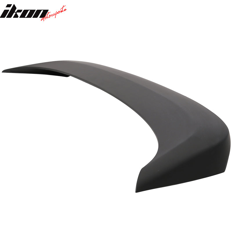 Fits 07-12 Nissan Altima 4Dr Sedan OE Trunk Spoiler & LED Light ABS Matte Black