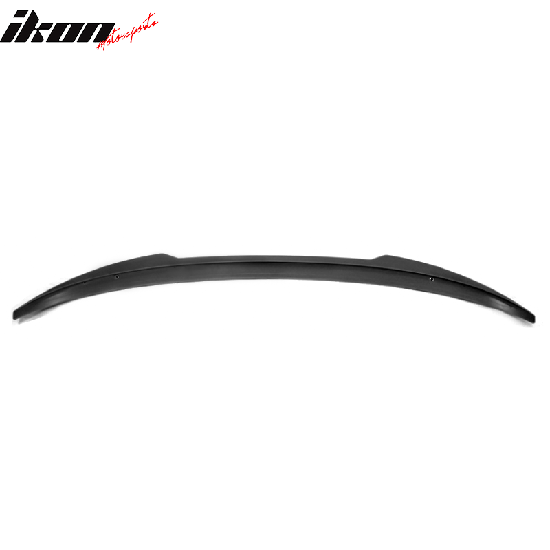 Fits 19-24 Nissan Altima M4 Style Rear Trunk Spoiler Wing ABS Unpainted Black