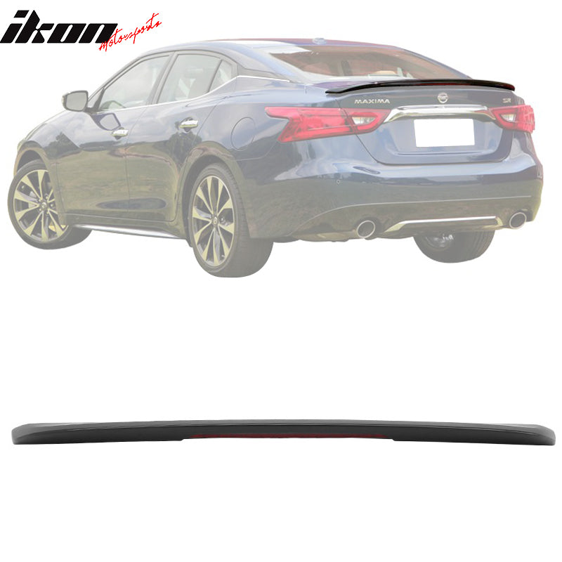 2016-23 Nissan Maxima SR Sport Rear Spoiler Wing LED Brake Lamp Light