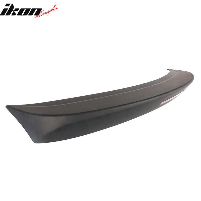 Fit 12-19 Nissan Versa 4Dr Rear Trunk Spoiler Wing ABS W/Brake Light Matte Black