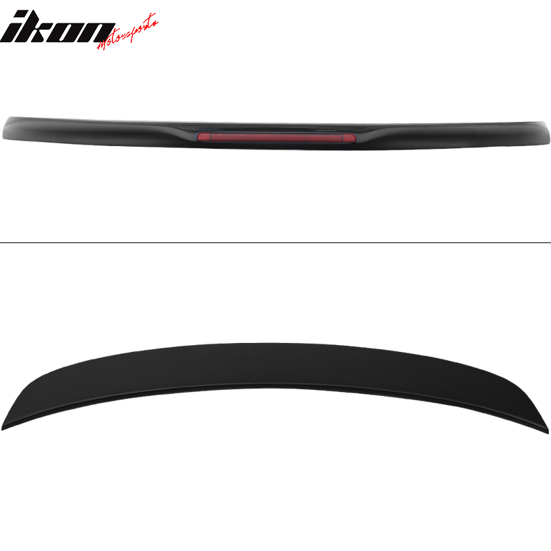 Fits 14-19 Toyota Corolla OE Style Painted Trunk Spoiler Wing W/ Light ABS